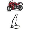 WinNet Cavalletto alzamoto alza moto con forchette a V alzare sollevare la ruota gomma forcellone posteriore compatibile con Honda CBR 600 1000 RR Fireblade 650 F CBR650 CBR650F 650F 600RR 500R 500 R