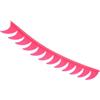 WOONEKY Adesivo Casco Moto Rosa Mohawk in Tpr, Decorazione Retrò per Accessori Moto da Cross, Striscia Decorativa per Casco, Equipaggiamento per Motociclisti per Raduni e Feste