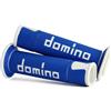 DOMINO Coppia MANOPOLE Blu/Bianco Racing STRADALI