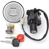 HILLAR Interruttore Accensione Per XLV650 XL650 Per Transalp Per XLV XL 650 2000-2006 35010-MCB-610 carburante Interruttore Di Accensione Kit Chiave Serratura Sella Accensioni moto