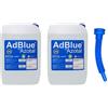 Azotal AdBlue,per Motori gasolio,con Tubo di riempimento 20L