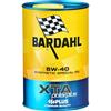 Bardahl - Olio Motore per Auto, XTA 5W40, Olio per Vetture non Equipaggiate di DPF o FAP, Olio Motore per Pulizia degli Organi del Motore, 4 Litri