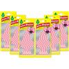Arbre Magique Kit di 6 Profumatori Deodoranti Chewing Gum, Super Fragranza a Lunga Durata per l'Auto, la Casa, l'Ufficio