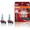 OSRAM 2 Lampade H11 Night Breaker Laser PGJ19-2 12V 55W, piu' 150 percento, Duo Box