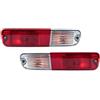 SQIFBA Fari Posteriori Per Mitsubishi Per Pajero Per Montero V73 V75 V77 2003-2007 Paraurti Posteriore Fanale Riflettore Lampada Segnalazione Con Lampadina Fanalino Posteriore(Left ande Right)