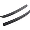 Aokvoh Spoiler Auto per Mini per Cooper F56 F55 2014+ S/JCW Spoiler Fibra Carbonio Rossa Colore Nero Auto Ricambi Styling Spoiler Posteriore Estensione Labbro Alette Spoiler Posteriore(Black)