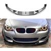 AUSMILA Kit paraurti anteriore AUSMILA per BMW Serie 5 E60 E61 M5 2005-2010, Nero, Fibra di Carbonio