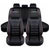 SePkus ONEKOU Coprisedili Auto per Audi A4 (B8/B9) Avant, Pelle PU, Set Completo di Accessori Interni per Auto, Compatibile con Airbag