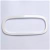 YSQIFBABD Adesivi Per Auto Con Cornice Decorativa Per Pannello D'aria Per Smart 453 Per Fortwo Per Forfour Accessori Interni Styling Trim Cover Car Interior(BIANCO)
