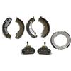 AER MOTO SPARE PARTS KIT GANASCE FRENO 2 CILINDRETTI FRENO ANTERIORE POSTERIORE APE 50 TM P FL FL2 TUTTI