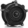 NicMachine Per filtro depuratore aria Harley Davidson Sportster Air Cleaner filter street road glide M8 softail dyna 103 107 presa d'aria Road King touring (OPS Black - Gray - Black spike, Modello B: Softail 93