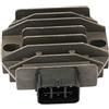 JHMOTO Moto alluminio raddrizzatore di tensione regolatore per YP250 A ABS Majesty SG04B 2003 YP250R X-MAX 2005 - 2006