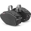 Generico TELAIETTI SPECIFICI + BORSE LATERALI MORBIDE EA100B + T213 COMPATIBILE CON HONDA XL 650 V TRANSALP 2000 2007 GIVI