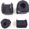 FEILIDAPARTS Boccola barra stabilizzatrice anteriore e posteriore, 4 pezzi, destinata a Toyota 4RUNNER Land Cruiser Prado 120 2003-2009