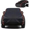 Generico Telo Copriauto Impermeabile Accessori Auto per BYD Dolphin Surf,Copertura da esterno Personalizzato Protezione Completa Invernale Resistente Anti UV Neve Polvere Freddo