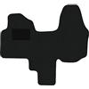 Alpha-Tex Produktions- und Handels GmbH Tappetini adatti per Renault Trafic III Tipo EG, FG, JG 2-Sitzer (Costruzione 2014 - attuale), Hit nero | 1 pz. | Bordo nero