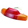 Motodak Fanale AR Scooter Teknix* Compatibile con Booster/Bw's -99 Rosso con frecce arancione (Completo)
