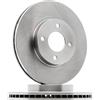 STARK SKBD-0022764 2x Disco freno Anteriore senza viti/bulloni Compatibilità con NISSAN MICRA IV K13