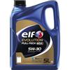 Generico ELF EVOLUTION FULL-TECH MSX 5W-30 - ACEA C3 - BM LL-04 - MB 229.52 - OPE OV 040 1547-G30/D30-FIAT 9.55535-S3 - VW 505.01, VW 505.00- ORIGINAL (5L)