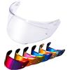 PSLER Visiera Casco per AGV New K3 (E2206),Solo per casco K3 taglia S/M/L - Visiera Colorata Accessori per Casco da Moto Ricambio(Trasparente)