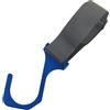 OEUVREBY Gancio per volante in lega di alluminio, accessorio d'attaccatura automobilistico, 80 mm, colore: blu