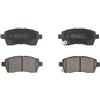 ABE Kit pastiglie freni Anteriore con segnalatore acustico usura C18025ABE Compatibilità con SUZUKI SWIFT V AZ IGNIS MF