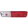 EDA PREMIUM auto FANALE POSTERIORE Sinistra MN133775 compatibile per MITSUBISHI PAJERO V60/V70 2003-2006 con lampadine, (03-06), sul paraurti posteriore, E13