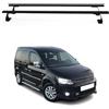OMAC Heavy Duty Barre Portatutto Trasversali Compatibili con VW Caddy III 2003-2015 Pre-FL - 2 Stangen - Acciaio Nero