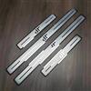 AFSNT 4 Pezzi Battitacco Auto per DR 3.0 4.0 5.0 6.0 7.0 Accessori, Protezione Portiere Auto in Acciaio Inox Protezione Antigraffio per Pedale