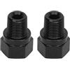 Tissting Engin Swap Adattatore Sensore Pressione Olio, 2 Pezzi 1/8 Pollici NPT Maschio a M10 X 1.0 Femmina Adattatore per Decollo Manometro Olio in Lega di Alluminio per Veicolo