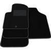 Somer Car Kit Tappetini Auto compatibili con Fiat 500 Abarth 2007-2012 - 1 clip | Set Tappeti in Moquette, Tappeto auto su misura