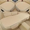 LohxA Auto Coprisedile per Volvo XC90 2015-2021, cuscini del sedile posteriore anteriore, cuscini protettivi del sedile, antiscivolo 3 pezzi/set, C-Beige-3pcs