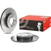 Brembo Xtra 08.5085.1X - Disco Freno Forato Anteriore e Posteriore, Set di 2
