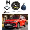 D'ANGELO 1988 Kit Ruotino di Scorta 17 compatibile con Volkswagen Tiguan (2016>) con Cric, Chiave, Vite, Guanti e Sacca
