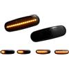 Fouedy Multi Dynamic LED Side Marker Light Repeater Lampada per F-iat Panda Punto Evo Stilo Qubo P-eugeot C-itroen Lancia Musa