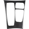 Vamhhx Interni Auto Pannello Fibra Carbonio Nero Scatola Cambio Pannello Copertura Trim Accessori Auto Interni Adesivi Decalcomanie Per BMW Per X5 E70 Per X6 E71 2007 2008 2009 Interni Auto Telaio Pannello
