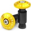 TREONK Per Manubri da Ø22mm (7/8) (esterno) - Contrappesi per Moto Mtb Bici-Terminali Manubrio Universale(oro)