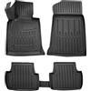 SCOUTT Tappetini Auto in Gomma Su Misura per BMW 3 Series E46 1998-2005, Set da 4 Pezzi, Tappeti 3D Design con Bordo Alto, Inodore, Qualità Premium