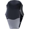 avdb-moto Cupolino | Parabrezza in Compatibile con YAMAHA TDM 850 4TX 1996-2001 (Nero) Policarbonato