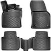 ELMASLINE 3D Tappetini Gomma per Skoda KODIAQ 2016-2023 | 1a gen | Bordo Extra Alto | Tappetini Auto