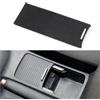 Fouedy - Copertura per portabicchieri con tenda a rullo, per bracciolo della console centrale, per Golf MK5, MK6, Jetta 5, EOS, Scirocco 1K0 862 531 A 5KD862531 1K0862531 (Nero)