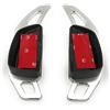 H-Customs Shifters Padlle Shifter Comandi Del Cambio Jack Di Spostamento Shift Paddle Alu Argento tipo C: Compatible con A B C CLA CLS GLA C S CLS GLC GLE 2015-2020 SILVER