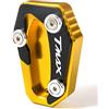 CCYYMOWOK Tappetino per Cavalletto Laterale per Moto per YAMAHA TMAX 530 SX DX 2017 2018 2019 tmax560 2020 2021 2022 (Oro)