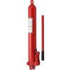 ECUTEE Cric Idraulico a Bottiglia Extra Lungo 12 T, Cric Idraulico a Ram Lungo Cilindro di Sollevamento Motore con Pompa a Pistone Singola e Base a Forcella, Altezza Regolabile da 660mm a 1160mm