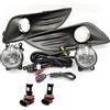 bcumst fari fendinebbia auto Per Ford Fiesta 2013 2014 2015 2016 2017 Paraurti Anteriore A LED Fendinebbia Cablaggio Fendinebbia Griglia Copertura(LED set)