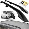 CHROMEMASTER | Compatibili con Ford Transit Custom Long 2013-2023 | Barre Trasversali da Tetto, Mancorrenti sul Tetto | Sono Utilizzate per il Montaggio di Portapacchi, Box da Tetto o Portabiciclette