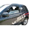 J&J AUTOMOTIVE Deflettori d'Aria per Suzuki Grand Vitara 3-Porte 2005-2015, Set da 2 Pezzi, Nero Fumé Oscurato Heko