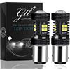 GLL 2pcs 1157 LED Lampadine BAY15D P21/5W LED Lampadine 3030 16SMD per la Lampadina Della Luce di Retromarcia di Backup Luce di Svolta Sigal Luce Pausa Luce 1200LM 6500K