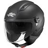 Kappa Casco demi jet Kappa KV57 Basic ECE22.06 Nero Opaco taglia XL
