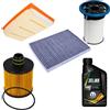 Somer Car KIT TAGLIANDO COMPATIBILE CON FIAT TIPO 1.6 MULTIJET 120CV 2015> + 5 LITRI OLIO SELENIA WR 0W-30